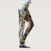 Körbe in einem Küchenladen schaffen natürliche Far Leggings (Rechts)