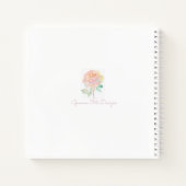 Körbe mit Kirschkugel Notizbuch (Rückseite)