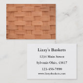 Körbe Visitenkarte (Vorne/Hinten)