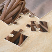 Körbe voll von deutschen Schäferwelpen Puzzle (Seite)