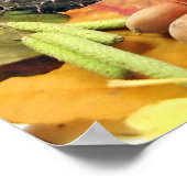 Körbe voller Herbst Poster (Ecke)