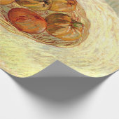 Körbe von Äpfeln nach Pissarro von Vincent van Gog Geschenkpapier (Ecke)