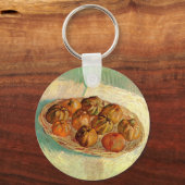 Körbe von Äpfeln nach Pissarro von Vincent van Gog Schlüsselanhänger (Vorderseite)