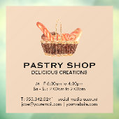 Körbe von Baguettes | KOCH Fensteraufkleber (Blatt 3)