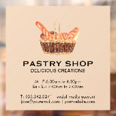 Körbe von Baguettes | KOCH Fensteraufkleber (Blatt 2)