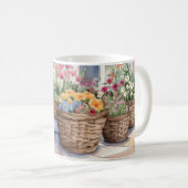 Körbe von Blume Kaffeetasse (VorderseiteRechts)