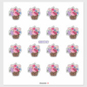 Körbe von Blume So Hübsch Aufkleber (Blatt)