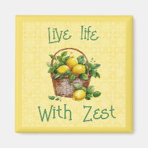 Körbe von Zitronen - Leben mit Zest