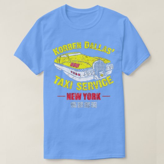Korben Dallas Taxi TShirt (Design vorne)
