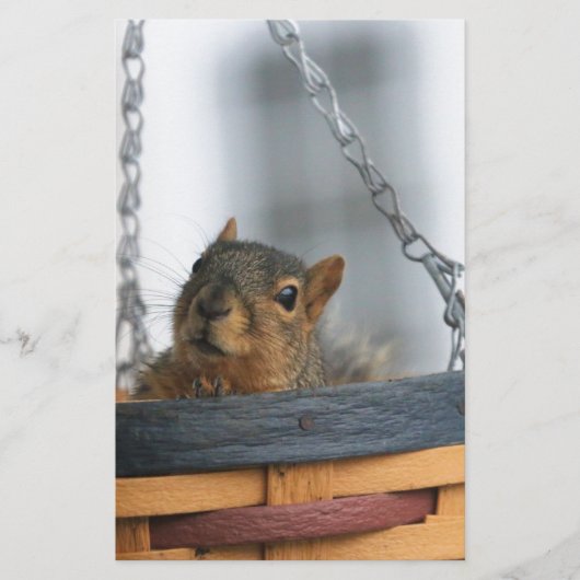 Korbfall Briefpapier (Vorderseite)