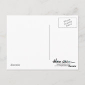 Korbfall Postkarte (Rückseite)