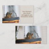 Korbfall Visitenkarte (Vorne/Hinten)