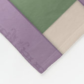 Korbflechte, Band Fleecedecke (Ecke)