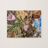 Korbgeflecht Abend Primrose im Feuertal, Nevada, Puzzle (Horizontal)