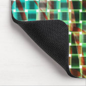 Korbgeflecht, ähnlich trockenes, grünes und braune mousepad (Ecke)