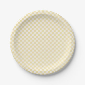 Korbgeflecht | Buttercreme Pappteller