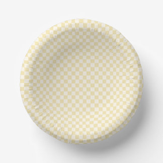 Korbgeflecht | Buttercreme Pappteller