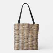 Korbgeflecht Makro Tasche (Rückseite)