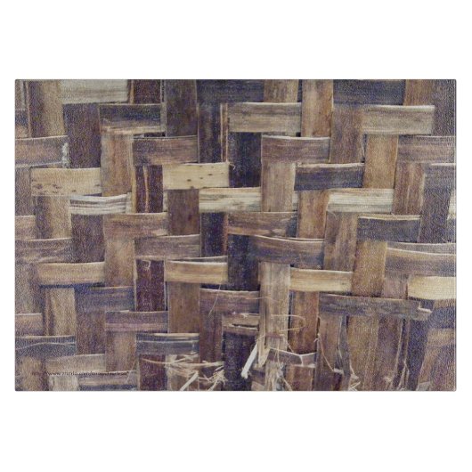 Korbgeflecht Schneidebrett (Vorderseite)