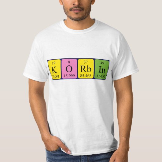 Korbin Periodenname Shirt (Vorderseite)