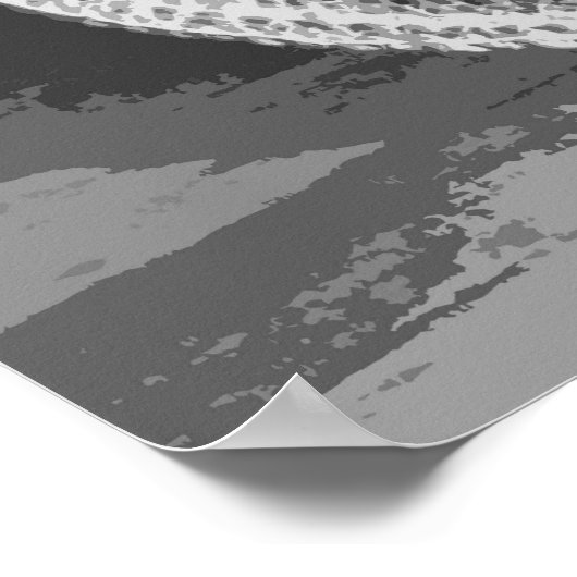 Korbkatzenposter Poster (Ecke)