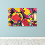 Korbkörbe Leinwanddruck (Insitu (Holzboden))