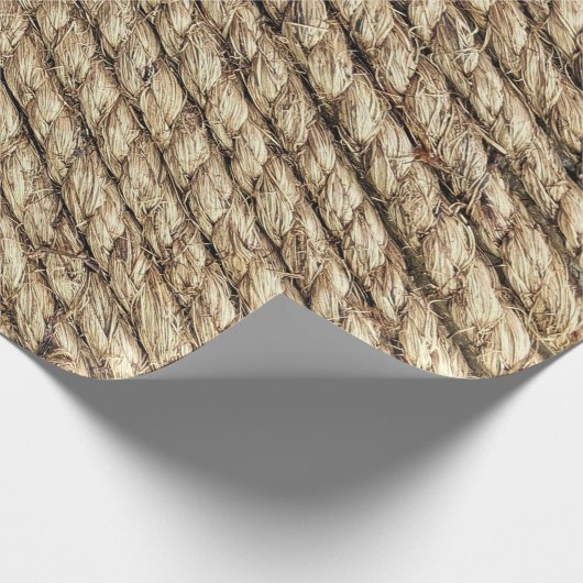 Korbmatte Geschenkpapier (Ecke)