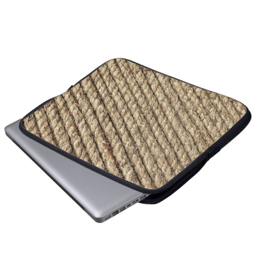 Korbmatte Laptopschutzhülle (Vorne Knopf)