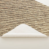 Korbmatte Sherpadecke (3/4)