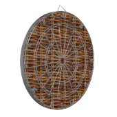 Korbmuster Dartscheibe (Vorderseite Links)