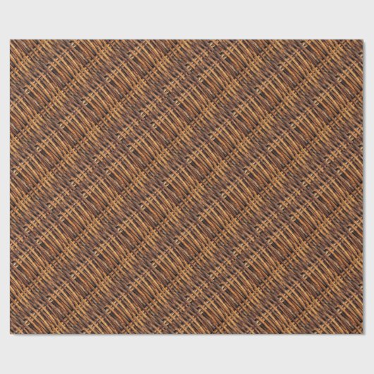 Korbmuster Geschenkpapier (Flach)