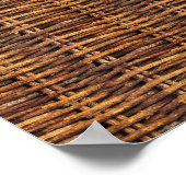 Korbmuster Poster (Ecke)