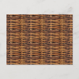 Korbmuster Postkarte