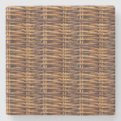 Korbmuster Steinuntersetzer (Vorderseite)