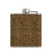 Korbstruktur Flachmann (Rückseite)