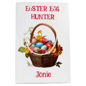 Korbweide Bunte Eier Ostereier Jagd Mittlere Geschenktüte (Vorderseite)