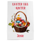 Korbweide Bunte Eier Ostereier Jagd Mittlere Geschenktüte (Rückseite)