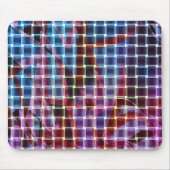 Korbweide in dunkelrosa, lila, blauen Tönen... Mousepad (Vorne)