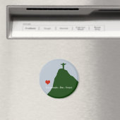 Korcovado, Christstatue, Rio Magnet (In Situ (Geschirrspüler))