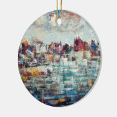 Korcula Stadt Keramikornament (Links)