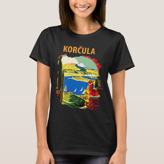 Korcula T-Shirt (Vorderseite)