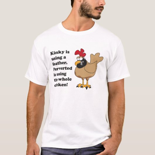 Kordel-Huhn T-Shirt (Vorderseite)