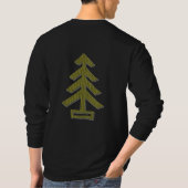 Kordsamt-Kiefer T-Shirt (Rückseite)