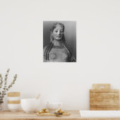 Kore, bekannt als Kore mit einem Peplos Poster (Küche)