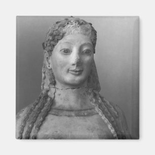 Kore bekannt als Kore Tragen peplos Magnet