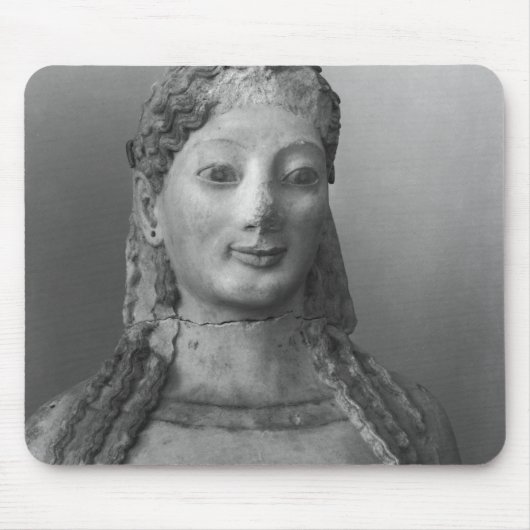 Kore bekannt als Kore Tragen peplos Mousepad (Vorne)