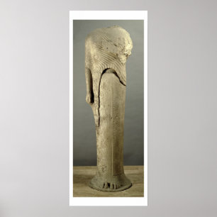 Kore-Figur, gewidmet von Cheramyes, aus dem Heilig Poster
