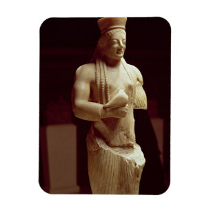 Kore Zahl eines jungen weiblichen Athenian, der Magnet
