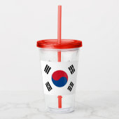 Korea Acryltrinkbecher (Vorderseite)