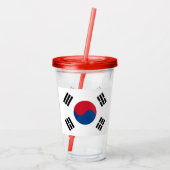 Korea Acryltrinkbecher (Rückseite)